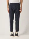 Dondup Men's Gaubert - Slim-fit Gabardine Trousers In Black