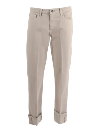 Dondup Pantalone Coco In Neutral