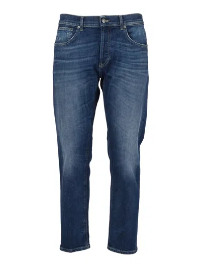 Dondup Dian Carrot Fit Jeans In Blue