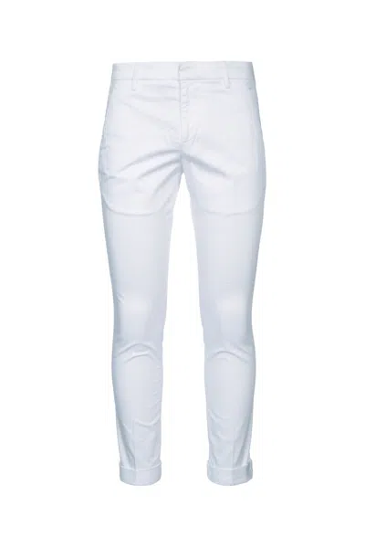 Dondup Pantalone Gaubert In White