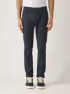 Dondup Pantalone Gaubert Slim Fit Trousers In Black