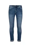 Dondup George Trousers Faded Effect