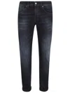Dondup Pantalone George In Blu Tuareg