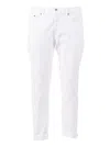 Dondup Pantalone Icon In White
