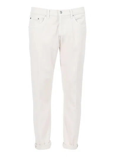 Dondup Pantalone Icon In White