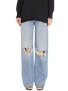 Dondup Pantalone In Denim Francine In Blue