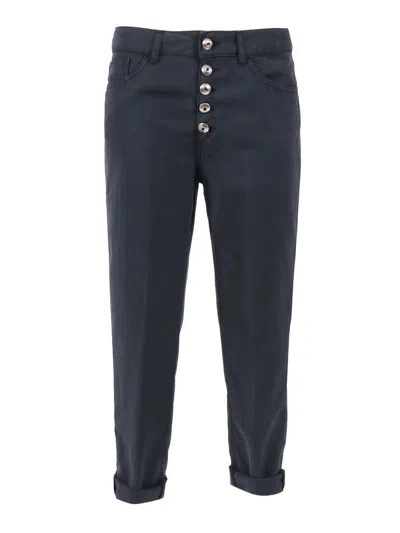 Dondup Pantalone Koons Bot Gioie In Black