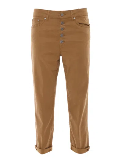 Dondup Pantalone Koons Bot Gioie In Brown