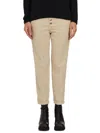 Dondup Trousers Featuring Bottom Cuffs And 5 Pockets