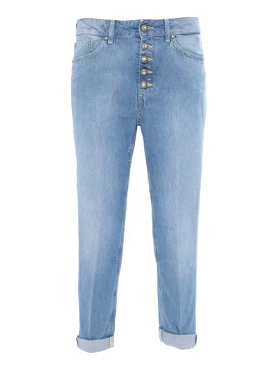 Dondup Pantalone Koons Gioiello In Blue