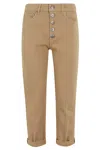 Dondup Multi-pocket Casual Pants In Nocciola