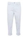 Dondup Pantalone Koons In White