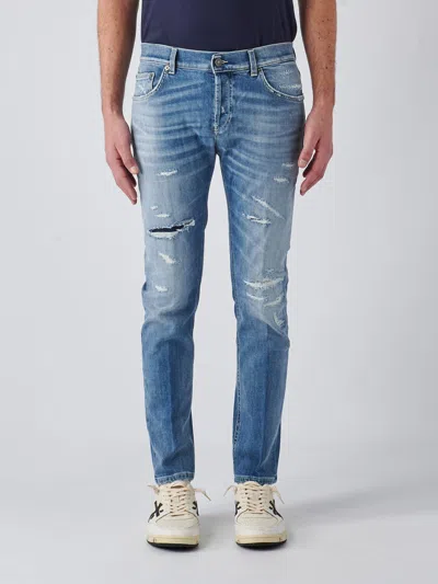 Dondup Pantalone Mius Jeans In Denim Medio