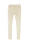 Dondup Trousers With Pockets And Belt Loops In Neutral