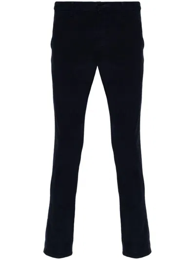 Dondup Spiritissimo Mid-waist Straight-leg Trousers In 027