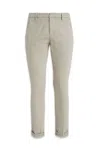 Dondup Gaubert Cotton Chino Trousers In 10