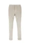 Dondup Trousers With Back Pockets And Rolled Cuffs In 904