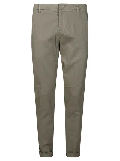 Dondup Pantaloni Gaubert Gabardina In Beige