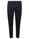 Dondup Pantaloni Gaubert Gabardina In Blue