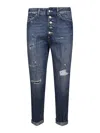 Dondup Koons Gioiello Jeans In Blue