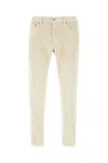 Dondup Trousers With Pockets And Belt Loops In Neutral