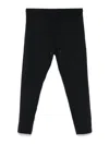 Dondup Elastic Waist Casual Pants In Black