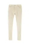 Dondup Trousers With Pockets And Belt Loops In Neutral