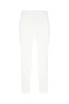 Dondup Cotton Stretch Chino Pants With Foldable Hemline In White