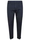 Dondup Gaubert Stretch Cotton Trousers In Blue