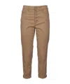 Dondup Pants In Brown