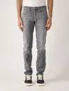 Dondup Jeans George Skinny Fit Stretch Jeans In Gray