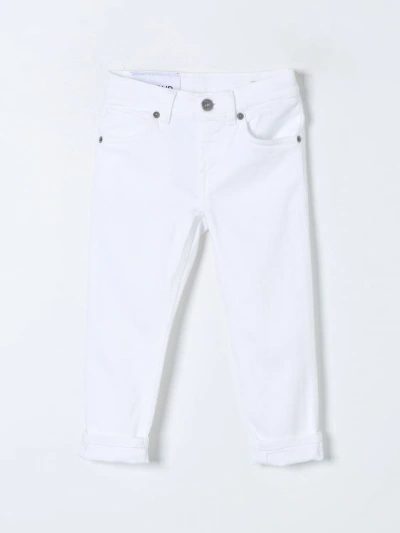 Dondup Trousers  Kids Colour White