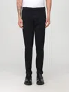 Dondup Belt-lined Casual Pants In Schwarz