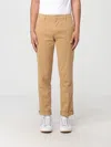 Dondup Pants  Men Color Cocoa In Animal Print