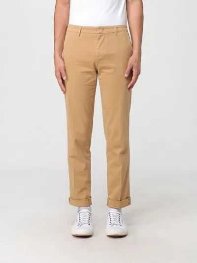 Dondup Pants  Men Color Cocoa In Animal Print