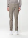 Dondup Trousers  Men In Dove Grey