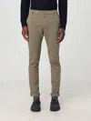 Dondup Mid-rise Straight Leg Trousers In Grün