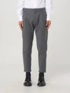 Dondup Belt Loop Casual Pants In Grau