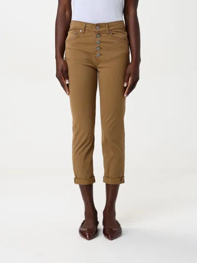 DONDUP JEANS DONDUP WOMAN COLOR BEIGE,G66239022