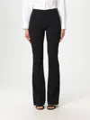 Dondup Pleated Zipper Casual Pants In Black
