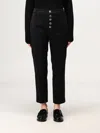 Dondup Pants  Woman Color Black In Schwarz