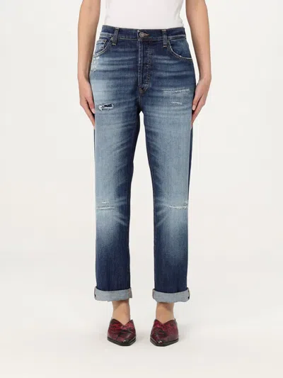 DONDUP JEANS DONDUP WOMAN COLOR BLUE,G87773009
