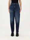 Dondup Pants  Woman Color Blue In Blue