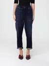 Dondup Pants  Woman Color Blue In Blue