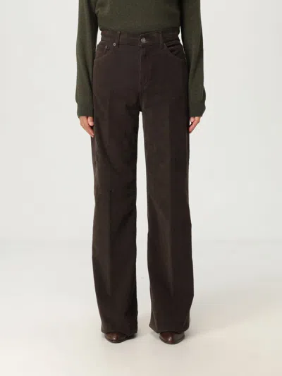 Dondup Pants  Woman Color Brown
