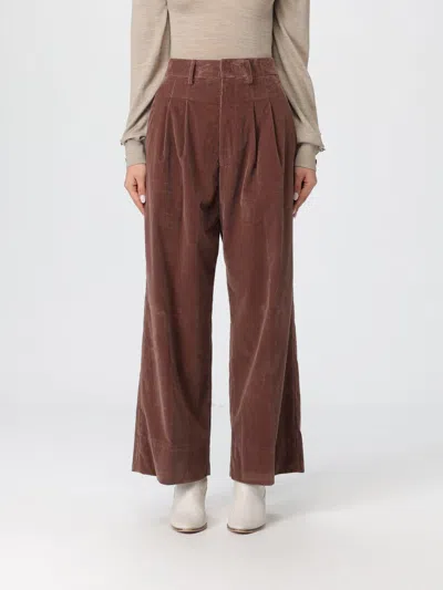 Dondup Pants  Woman Color Brown