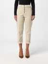 Dondup Trousers Featuring Bottom Cuffs And 5 Pockets In Multi