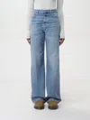 Dondup Pants  Woman Color Denim In Denim