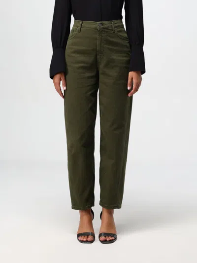 Dondup Pants  Woman Color Green In Grün