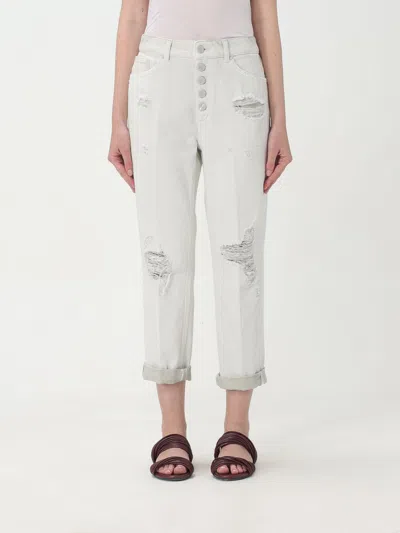 Dondup Straight Jeans In Neutral